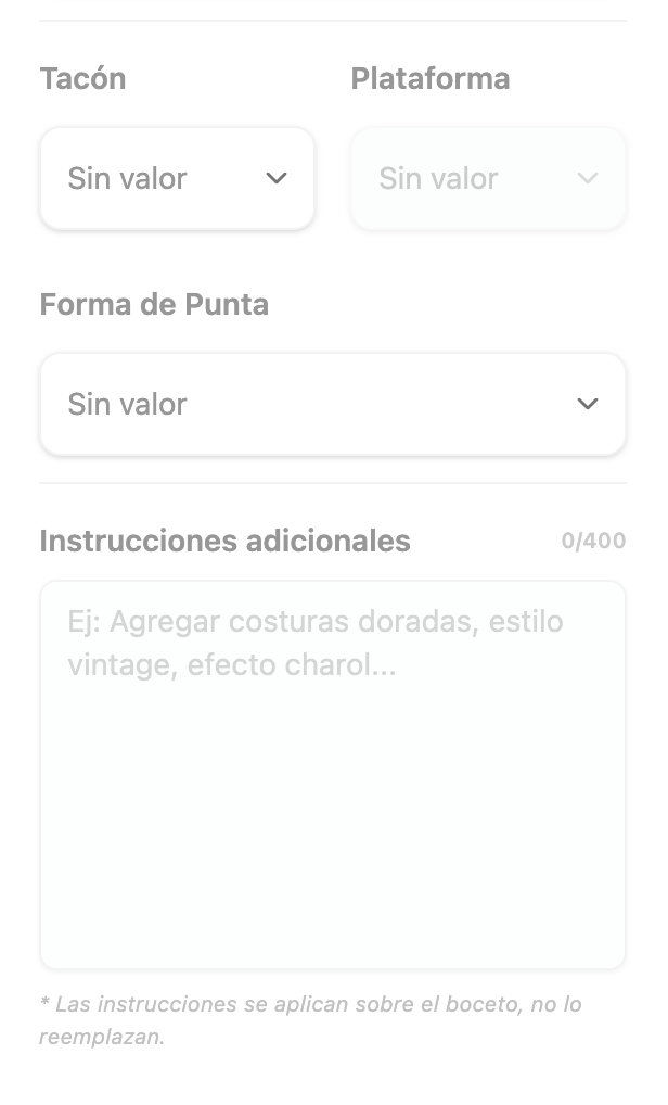 Personalización avanzada